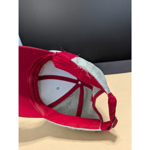 Vintage Toyota TRD Baseball Cap Hat Gray Red Racing Development Cars Unisex - Picture 8 of 8